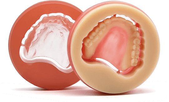 Yamahachi dual-color denture PMMA disc