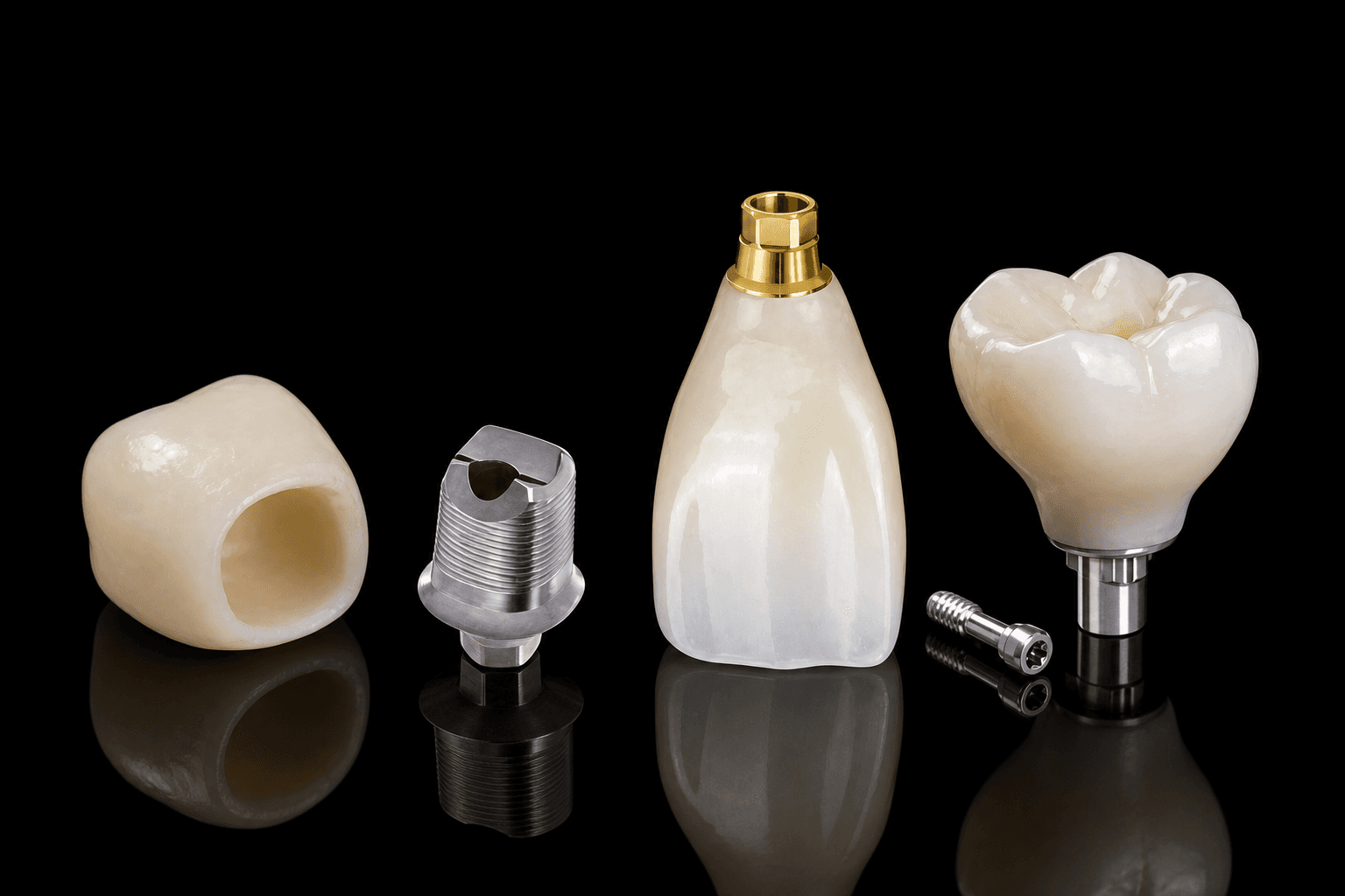 Cement-Retained Implant Crown & Bridge